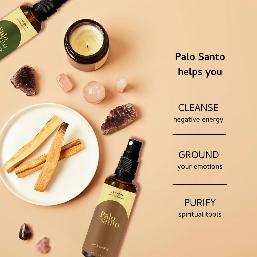 Palo Santo Smudge Spray by Aromafume - Flying Wild