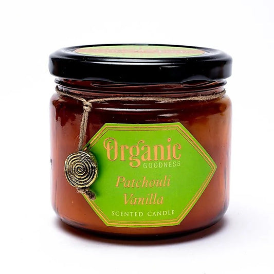 Patchouli Vanilla Organic Soy Wax Candle - Flying Wild