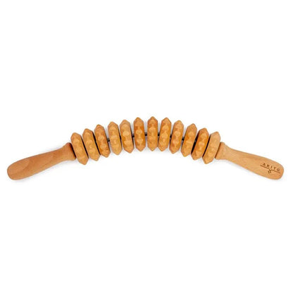 Profiled Wood Massage Roller by Akito - Flying Wild