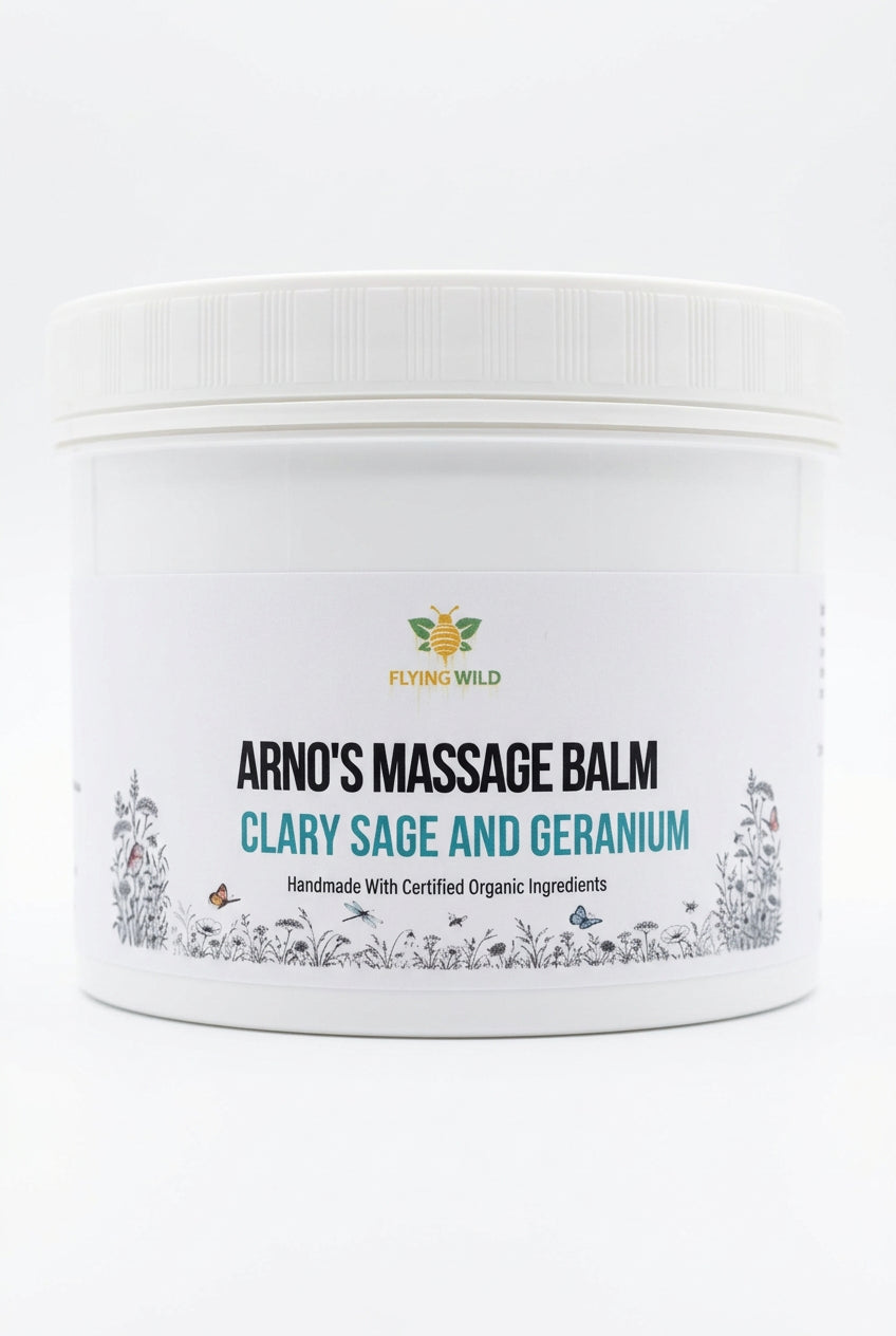 Massage Balm Clary Sage & Geranium (Menopause Blend)
