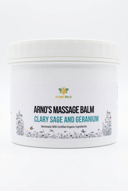Massage Balm Clary Sage & Geranium (Menopause Blend)