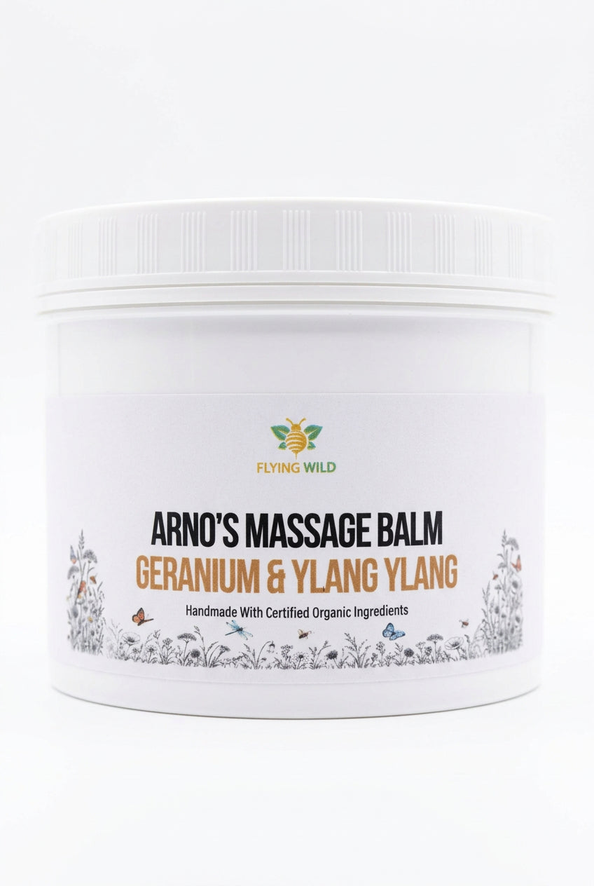 Massage Balm Geranium and Ylang Ylang (Fertility Blend)