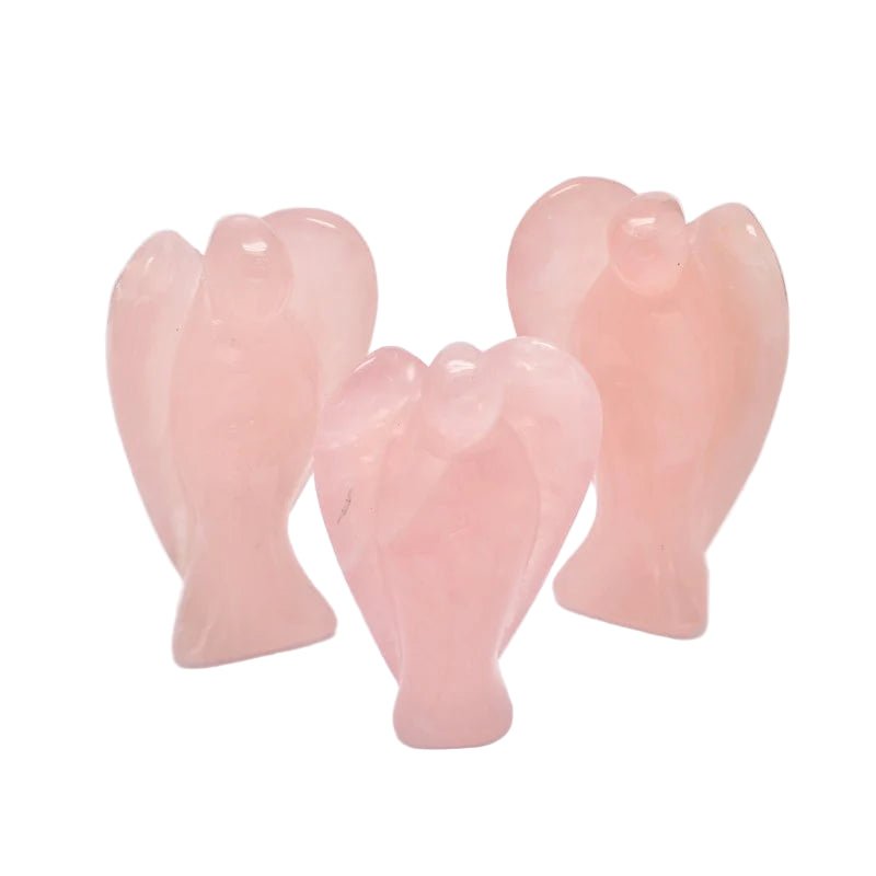 Rose Quartz Angel 50mm - Flying Wild