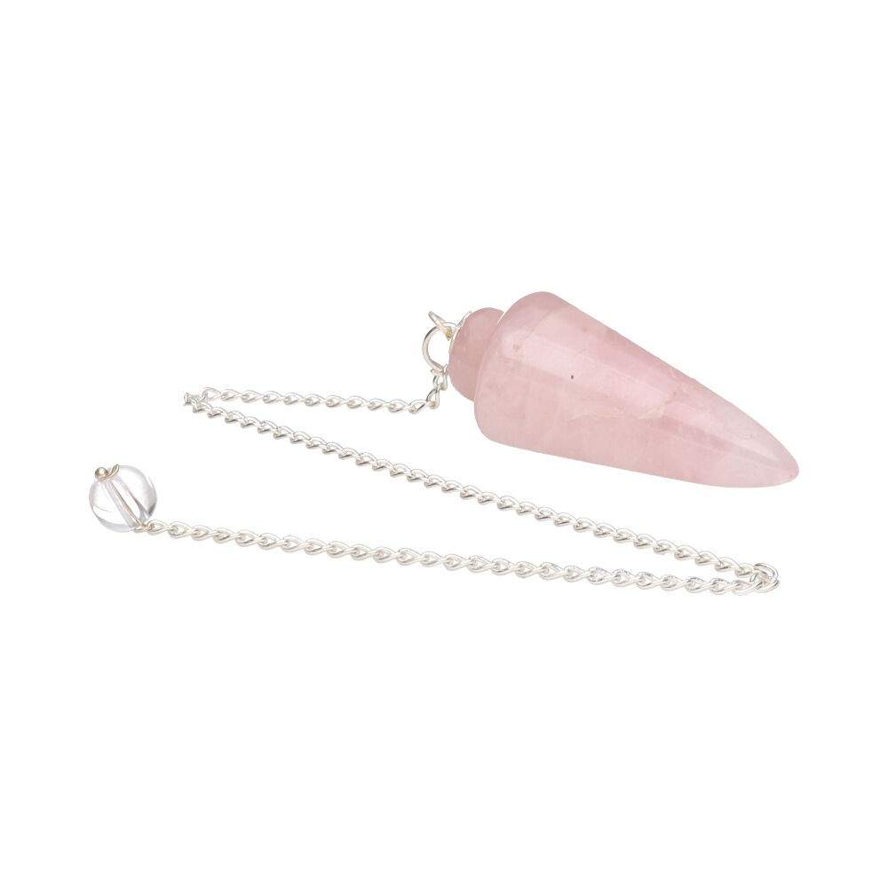 Rose Quartz Drop Pendulum - Flying Wild