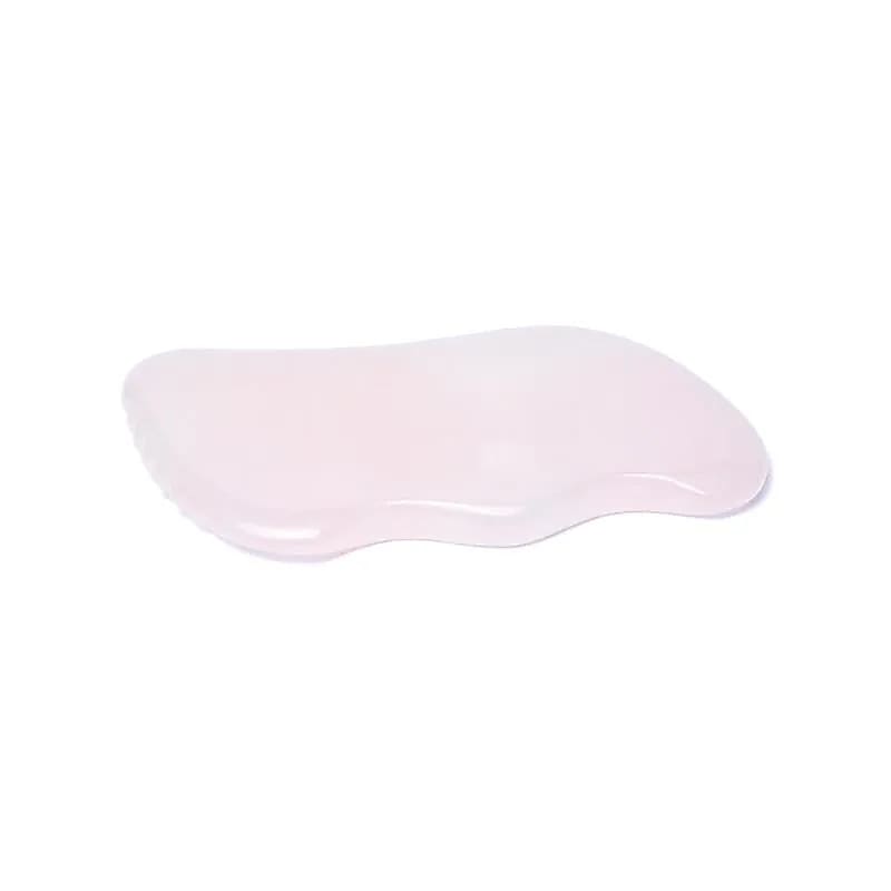 Rose quartz gua sha massage stone wave - Flying Wild