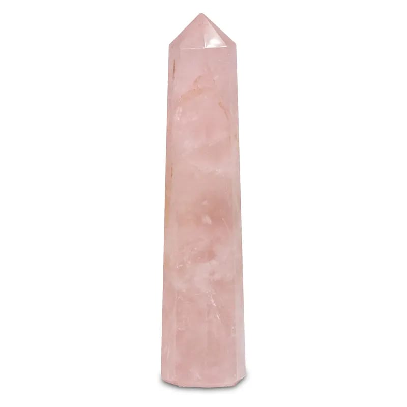 Rose Quartz Obelisk - Flying Wild