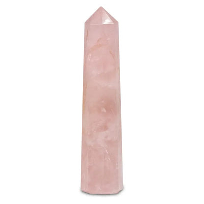 Rose Quartz Obelisk - Flying Wild