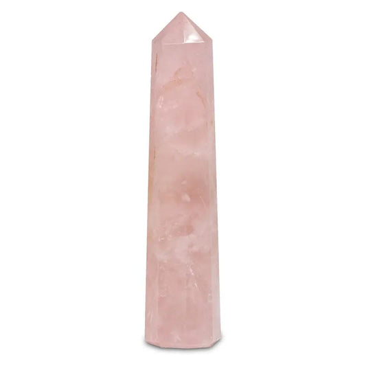 Rose Quartz Obelisk - Flying Wild