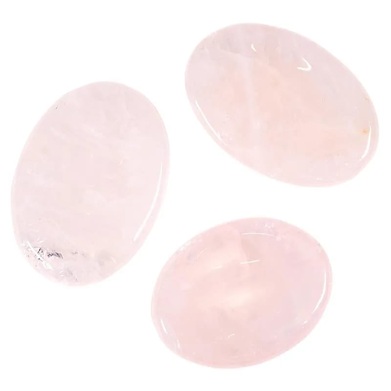 Rose Quartz Worry Stone - Flying Wild