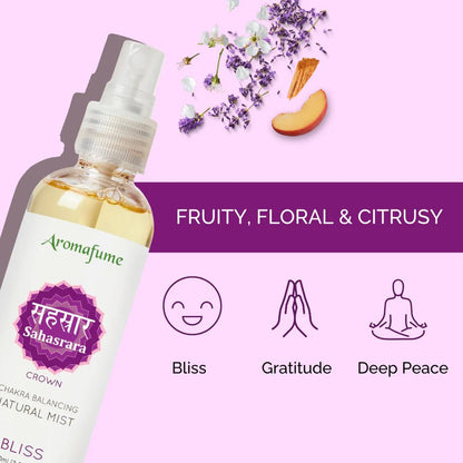 Sahasrara 7th Chakra Natural Mist by Aromafume - Flying Wild