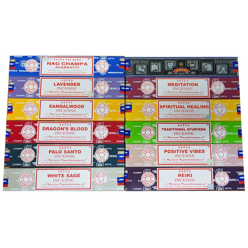 Satya Incense Sticks Bestseller Bundle - Flying Wild