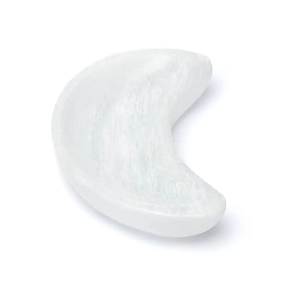 Selenite Moon Cleansing Bowl - Flying Wild
