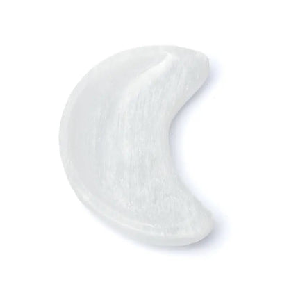 Selenite Moon Cleansing Bowl - Flying Wild