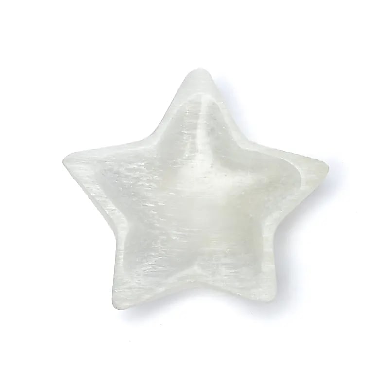 Selenite Star Cleansing Bowl - Flying Wild