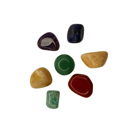 Seven Chakra Precious Stone Set - Flying Wild