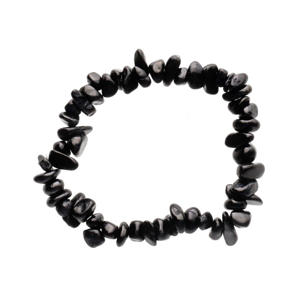 Shungite Polished Chip Bracelet - Flying Wild