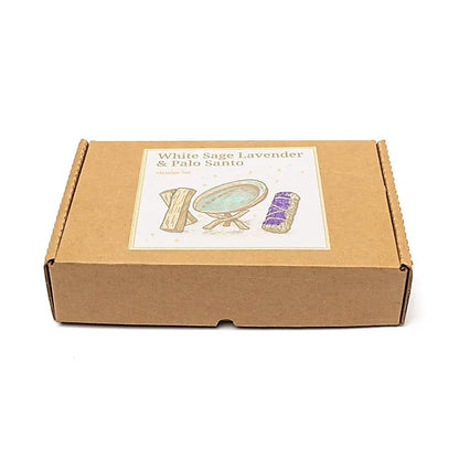 Smudge Bundle Palo Santo and White Sage & Lavender - Flying Wild