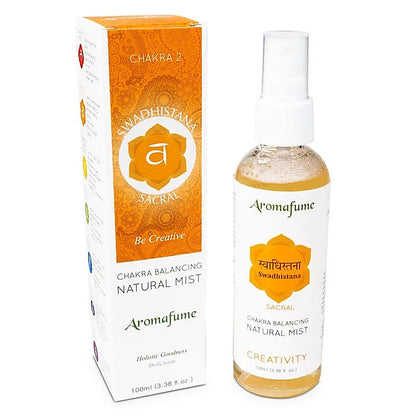 Swadhistana 2nd Chakra Natural Mist by Aromafume - Flying Wild