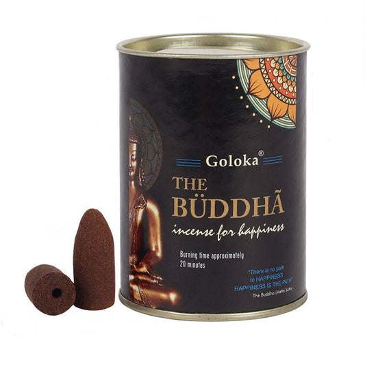 The Buddha Backflow Incense Cones by Goloka - Flying Wild