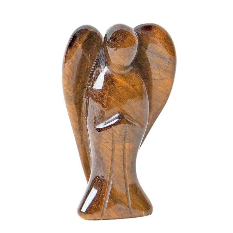 Tiger Eye Angel Large 75mm - Flying Wild