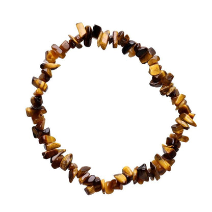 Tiger Eye Crystal Chip Bracelet - Flying Wild