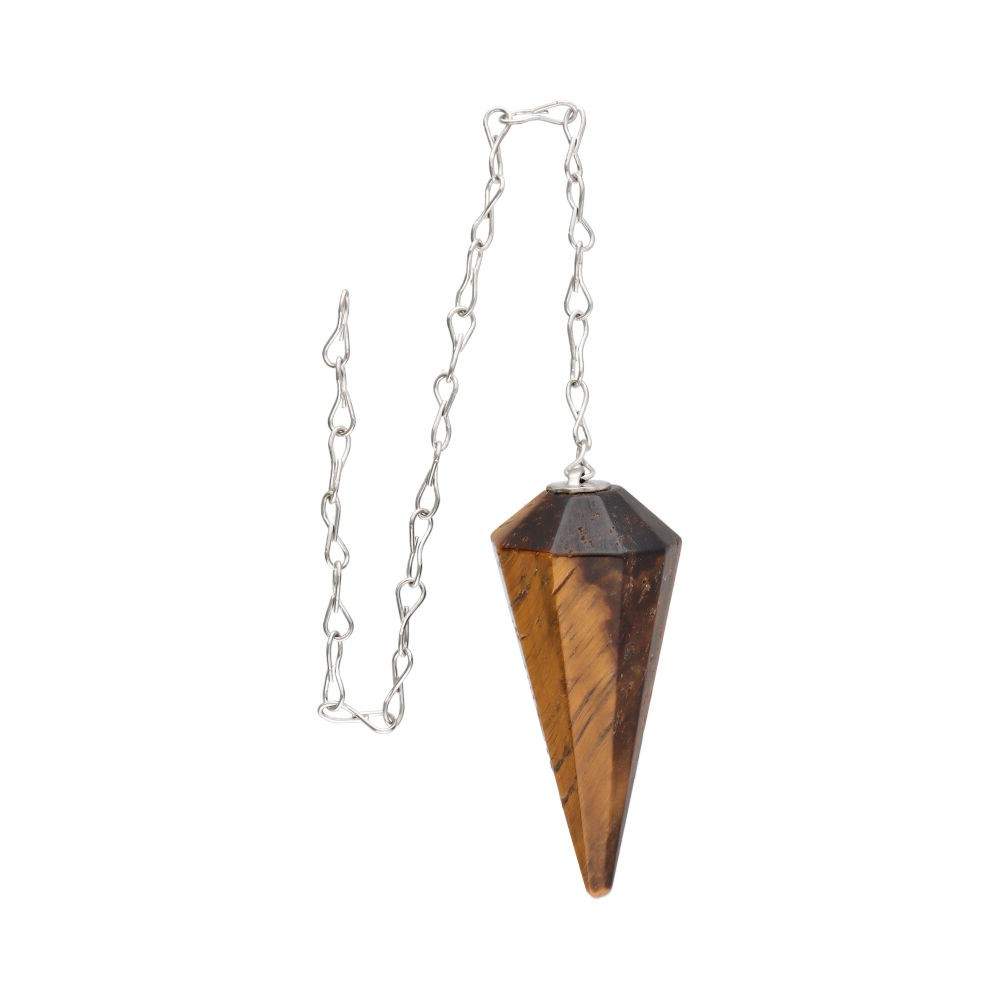 Tiger Eye Faceted Pendulum - Flying Wild