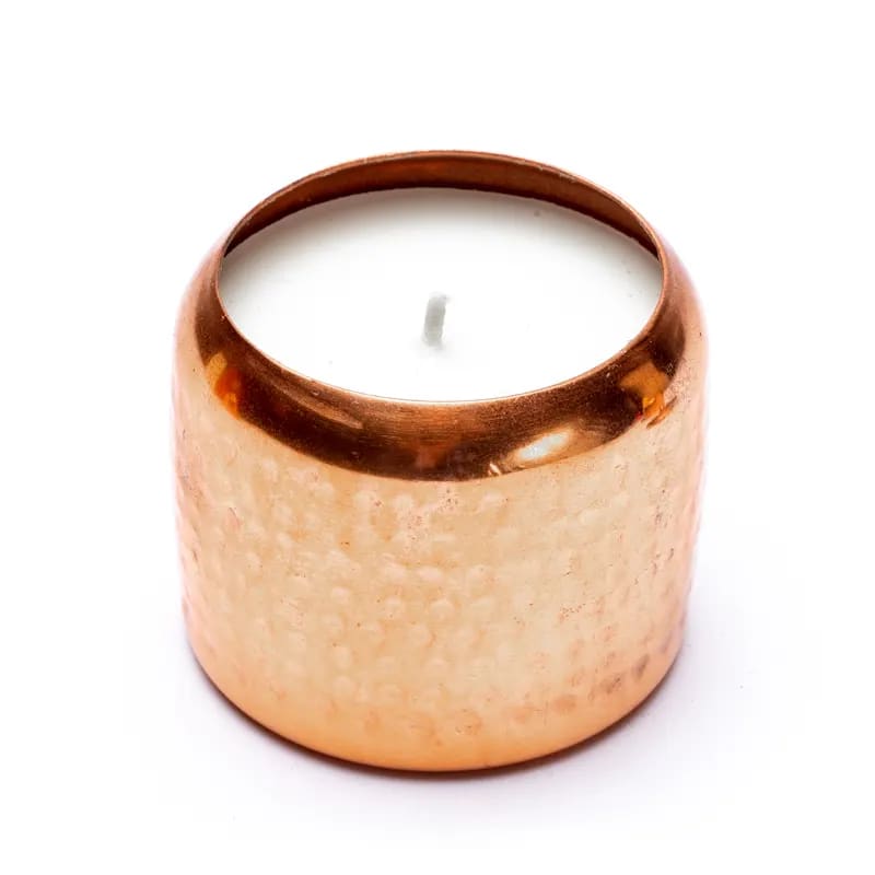 Veda scented candles in copper jar - gift set of 3 - Flying Wild