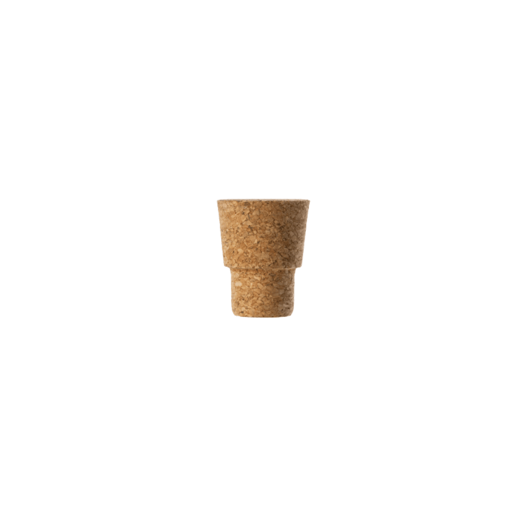 Violet Glass Bottle Taurus With Cork Closure 500ml - Flying Wild
