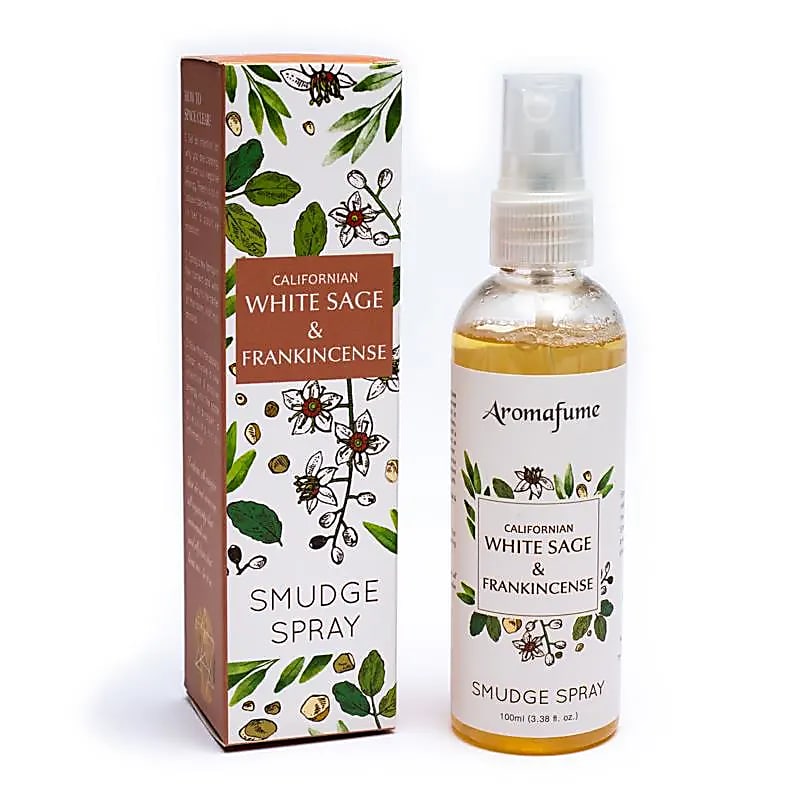 White Sage & Frankincense Smudge Spray by Aromafume - Flying Wild