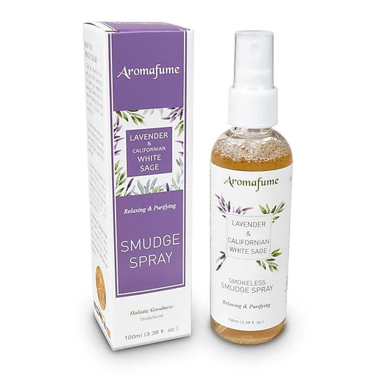 White Sage & Lavender Smudge Spray by Aromafume - Flying Wild