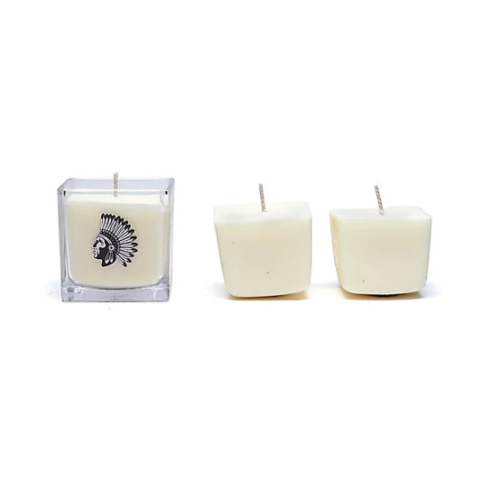 White Sage Rapeseed Wax Candle Set - Flying Wild