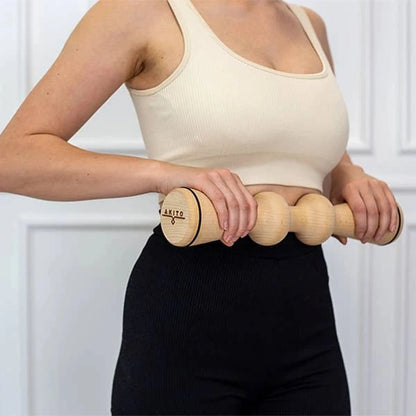 Wooden massage roller by Akito - Flying Wild