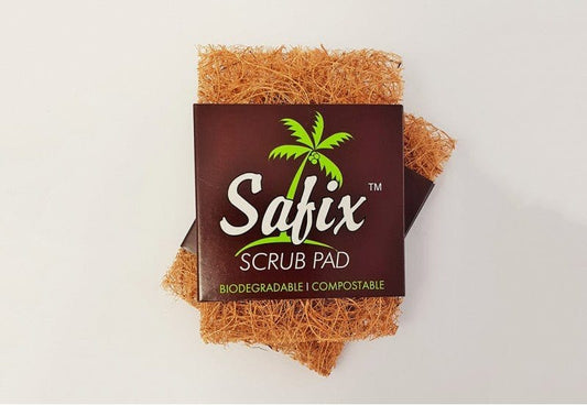 Coconut Fibre Dish & Clean Natural Scrub Pad - Flying Wild