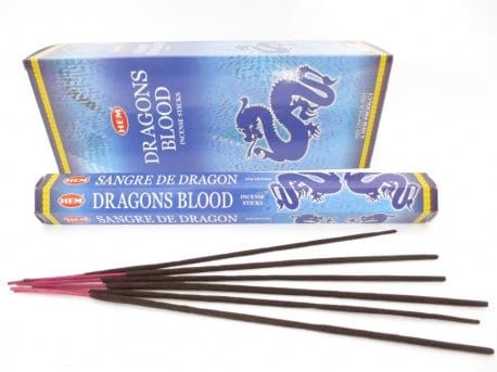 Dragons Blood Blue Incense by HEM - Flying Wild
