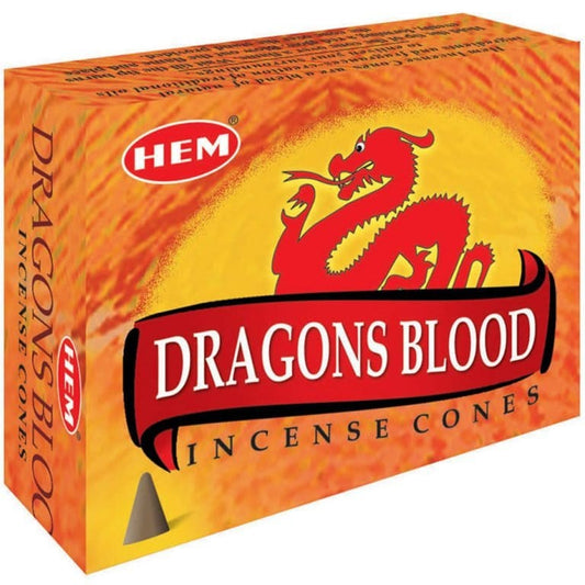 Dragon's Blood Incense Cones by HEM - Flying Wild