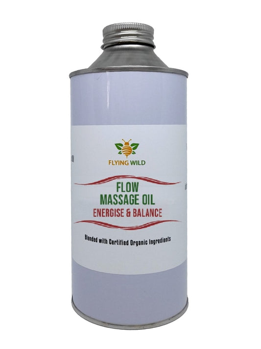 Flow Massage Oil Energise & Balance 1L - Flying Wild