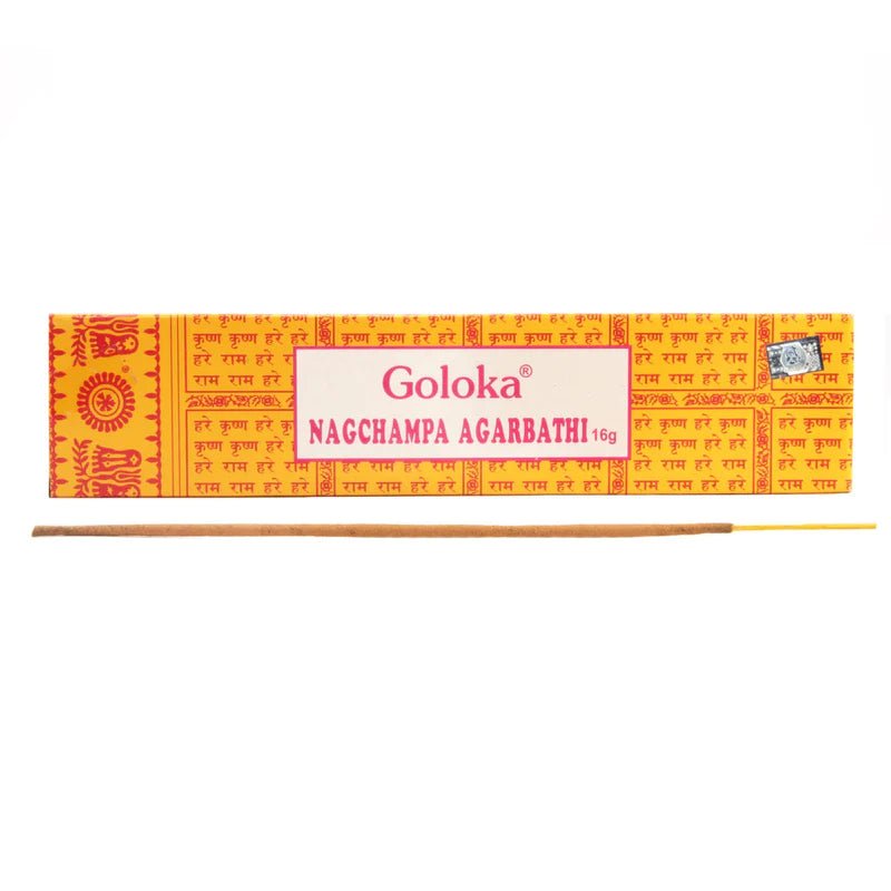 Goloka Nag Champa Agarbathi Incense Sticks - Flying Wild