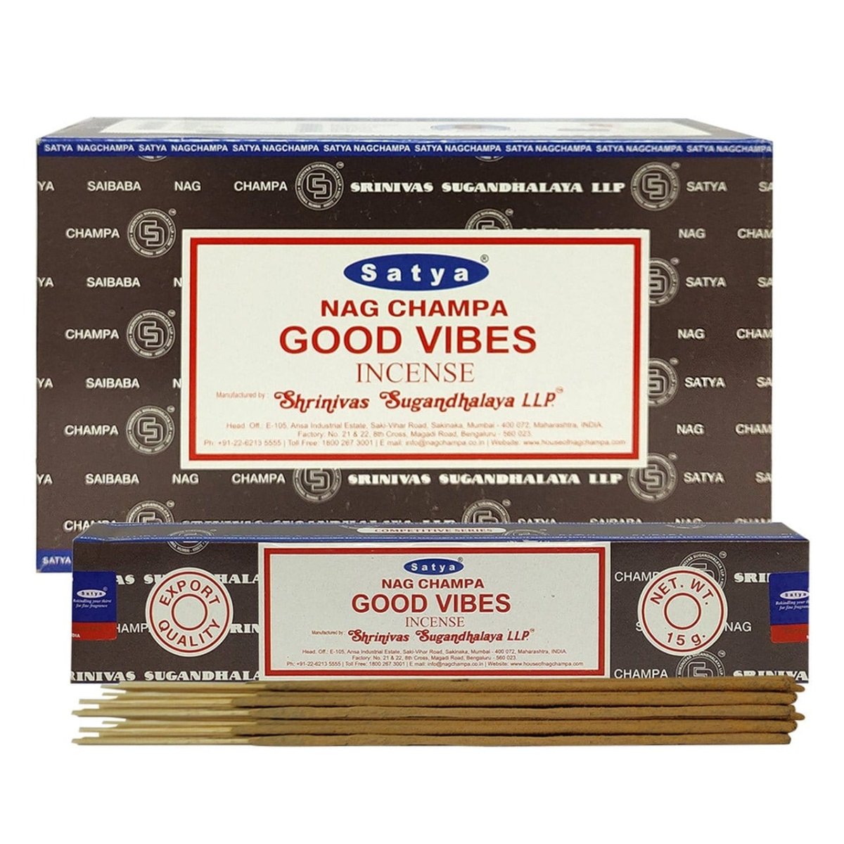 Good Vibes Incense Sticks by Satya - Flying Wild