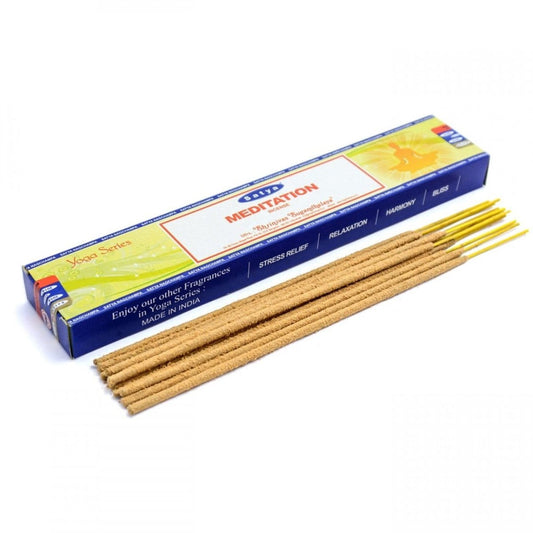 Meditation Incense Sticks by Satya (Yoga Series) - Flying Wild