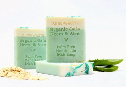 Neem, Aloe & Organic Oatmeal Handmade Soap - Flying Wild