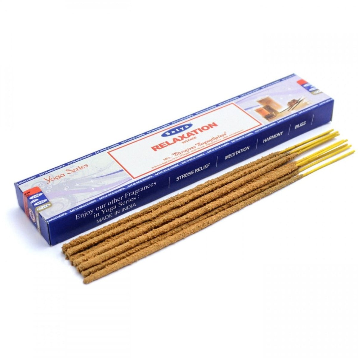 Relaxation Incense Sticks by Satya (Yoga Series) - Flying Wild