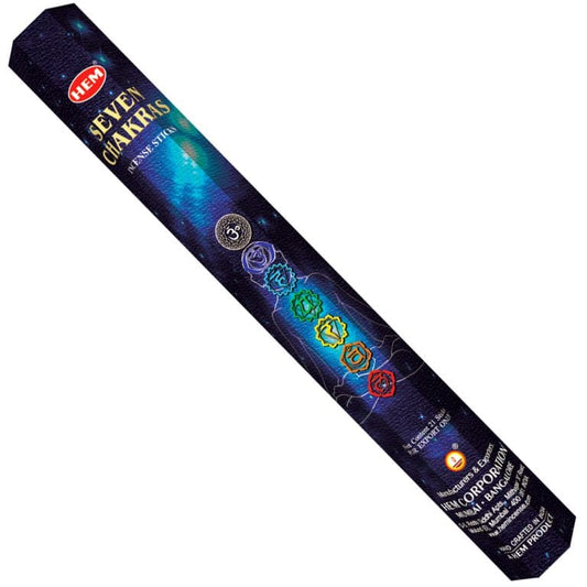 Seven Chakras Incense Sticks Bundle by Hem - Flying Wild