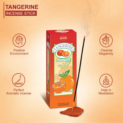 Tangerine Incense Sticks by HEM - Flying Wild