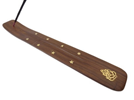 Traditional Wooden Incense Holder Ganesh - Flying Wild