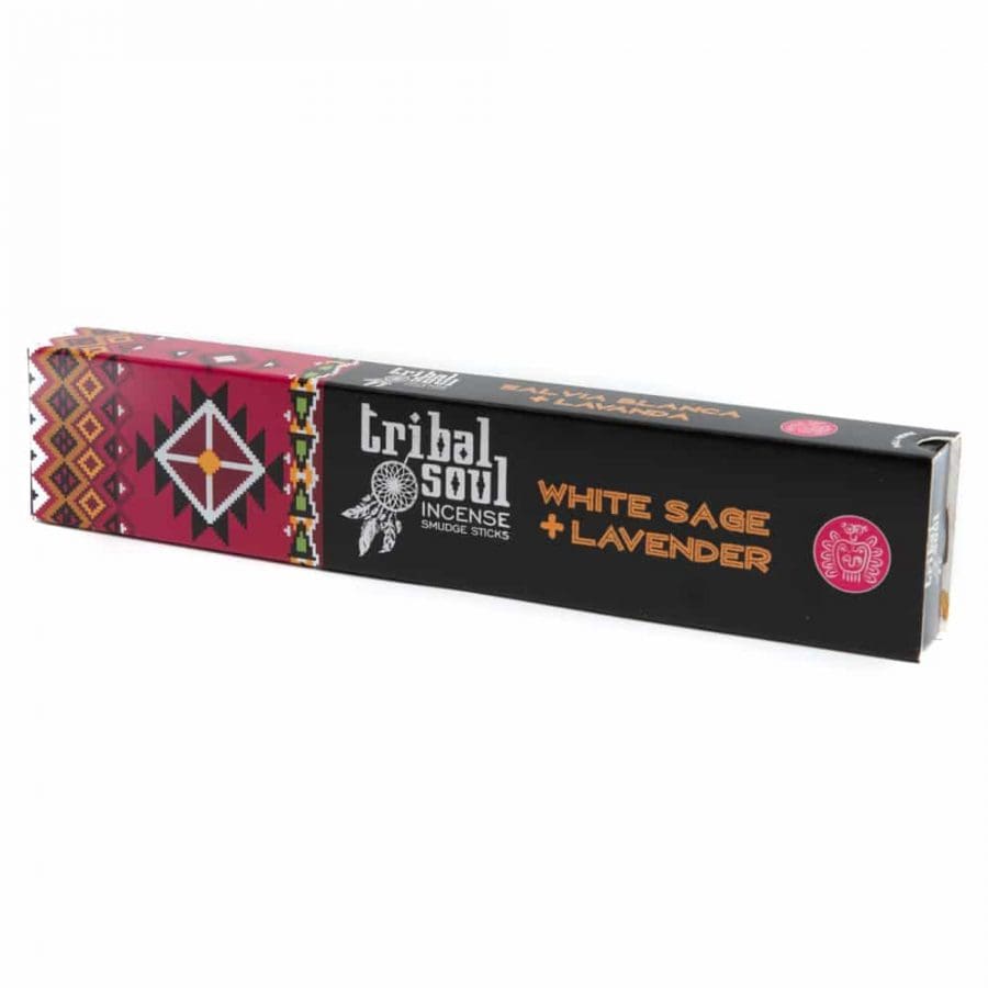 White Sage + Lavender Incense Sticks by Tribal Soul - Flying Wild